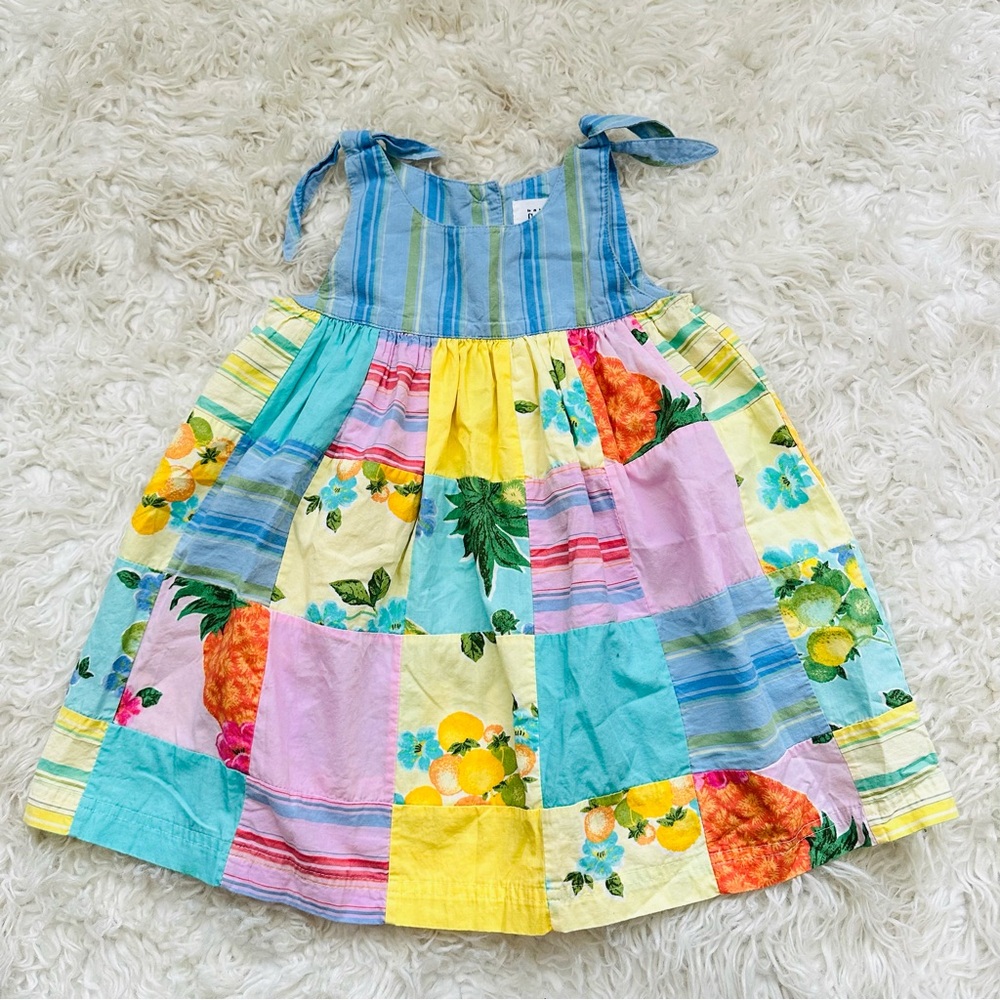 Vintage 2000 Gap patchwork dress